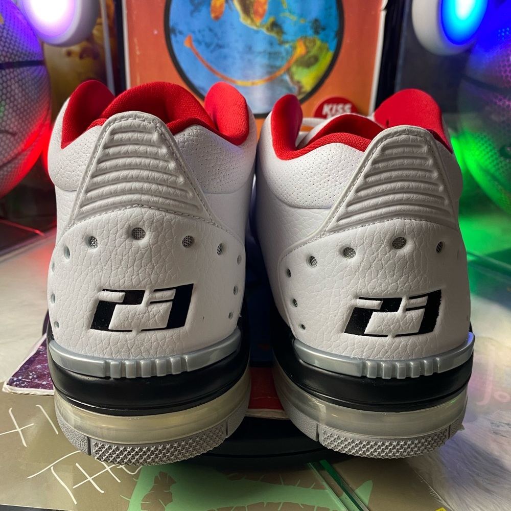 🆕  Air Jordan Big Fund White Silver - Mens Sizes - Picture 4 of 11